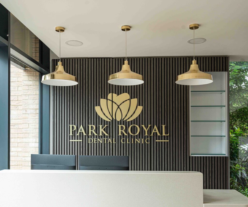 Reception at Park Royal Dental Clinic